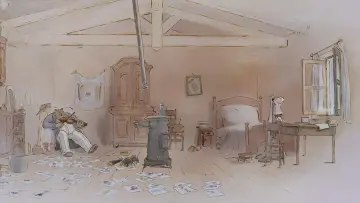 Zasłona do filmu "Ernest i Celestyna" #753891