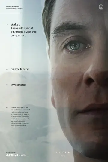 Plakat do filmu "Obcy: Przymierze" #674442