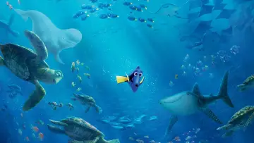 Zasłona do filmu "Gdzie jest Dory" #244156