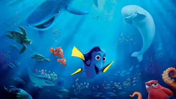 Zasłona do filmu "Gdzie jest Dory" #244168