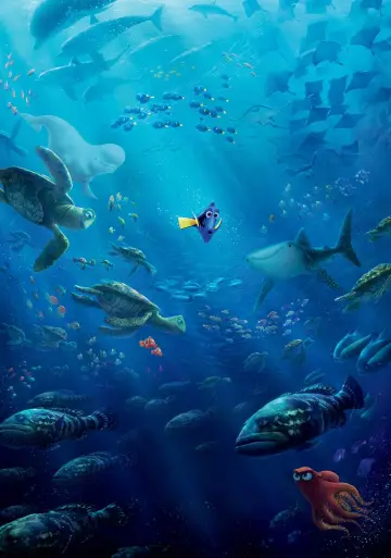 Plakat do filmu "Gdzie jest Dory" #244203
