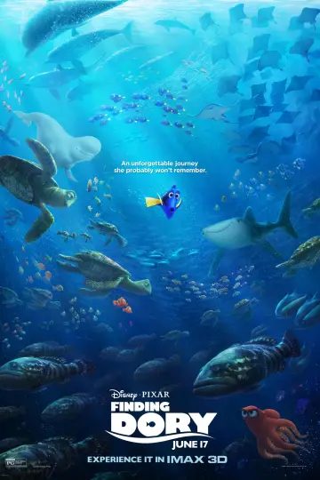 Plakat do filmu "Gdzie jest Dory" #658306