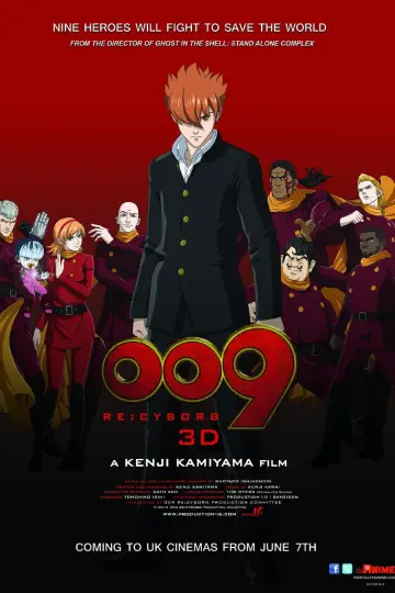 Plakat do filmu "009 RE:CYBORG" #343880