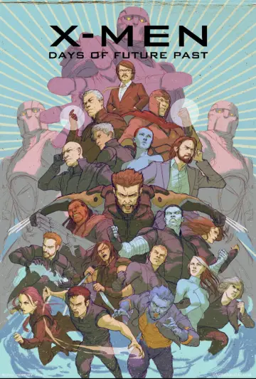 Plakat do filmu "X-Men: Przeszłość, która nadejdzie" #1529303