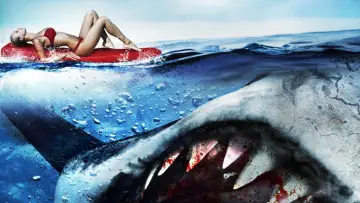 Zasłona do filmu "Jurassic Shark" #501455