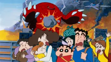 Zasłona do filmu "クレヨンしんちゃん 爆発！温泉わくわく大決戦" #446444