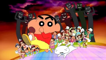 Zasłona do filmu "クレヨンしんちゃん 伝説を呼ぶ 踊れ！アミーゴ！" #440432