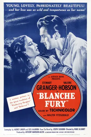 Plakat do filmu "Blanche Fury" #713450