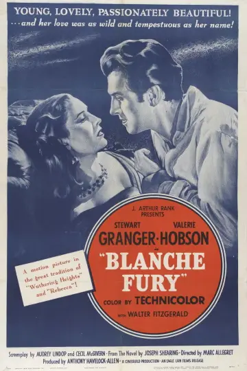 Plakat do filmu "Blanche Fury" #713453