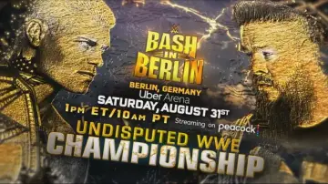 Zasłona do filmu "WWE Bash in Berlin" #978989