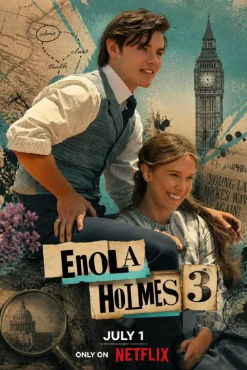 Plakat do filmu "Enola Holmes 3" #828328