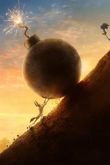 Plakat do filmu "Struś Pędziwiatr i zemsta kojota" #1575292