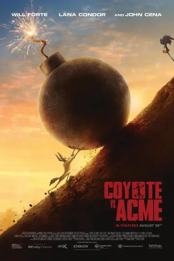 Plakat do filmu "Struś Pędziwiatr i zemsta kojota" #1625481