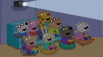 Zasłona do filmu "Peppa