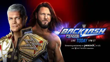 Zasłona do filmu "WWE Backlash: France" #730318
