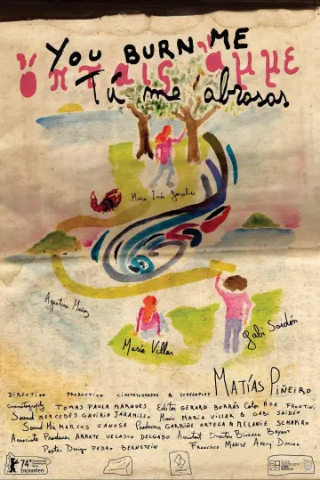 Plakat do filmu "Tú me abrasas" #368515