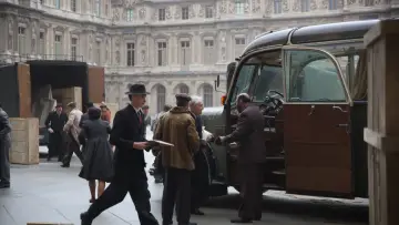 Zasłona do filmu "Les Héros du Louvre" #976442