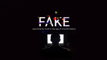 Zasłona do filmu "Fake: Searching for Truth in the Age of Misinformation" #1821346