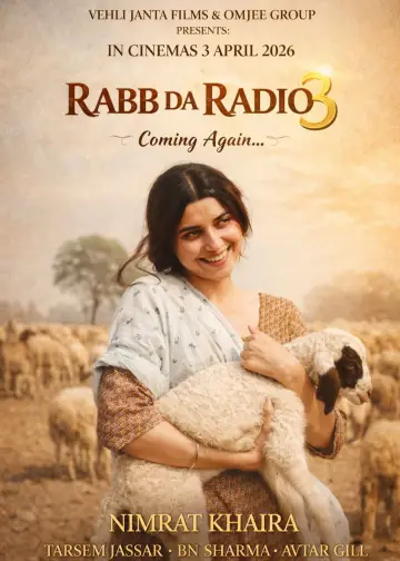 Plakat do filmu "ਰੱਬ ਦਾ ਰੇਡੀਓ 3" #838209