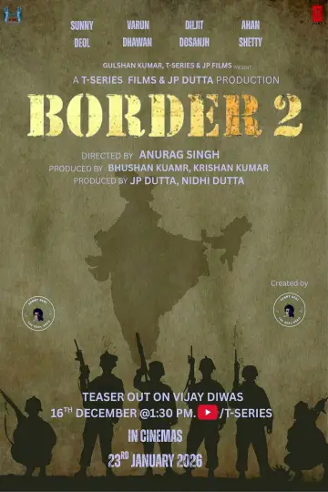 Plakat do filmu "बॉर्डर २" #769683
