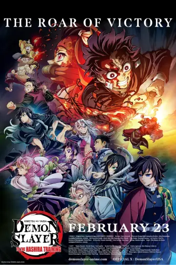 Plakat do filmu "Demon Slayer: Kimetsu no Yaiba – To the Hashira Training" #189677