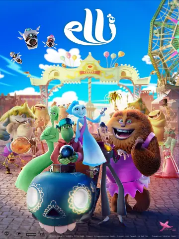 Plakat do filmu "Elli i ekipa straszaków" #786394
