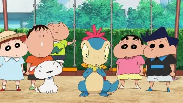 Zasłona do filmu "クレヨンしんちゃん オラたちの恐竜日記" #631897