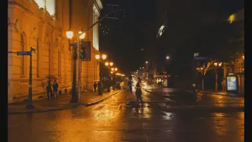 Zasłona do filmu "Moon River" #969654