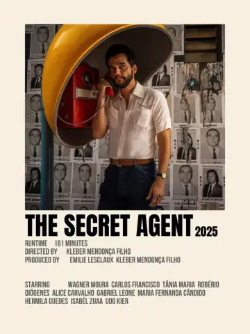 Plakat do filmu "Tajny agent" #1815459