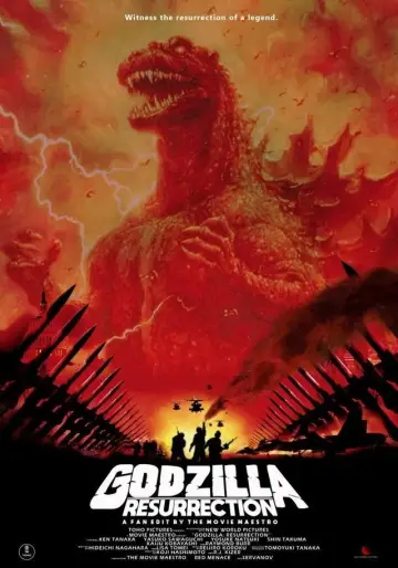 Godzilla Resurrection plakat
