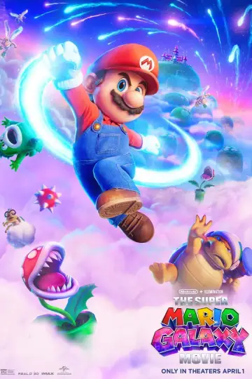 Plakat do filmu "Super Mario  Galaxy. Film" #760286