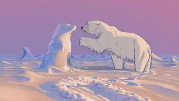 Zasłona do filmu "Snow Bear" #705849