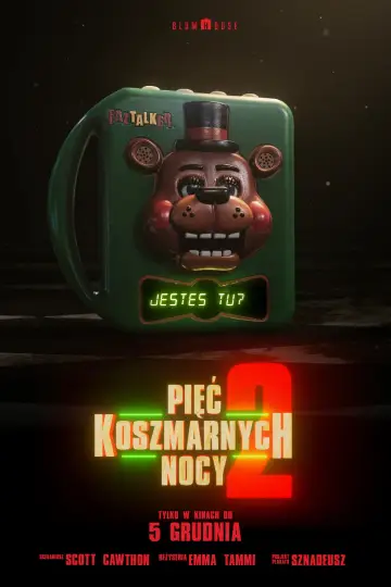 Plakat do filmu "Pięć koszmarnych nocy 2" #511800