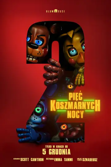 Plakat do filmu "Pięć koszmarnych nocy 2" #511803