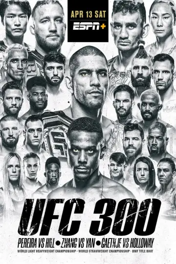 Plakat do filmu "UFC 300: Pereira vs. Hill" #1085646