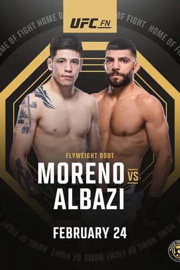 Plakat do filmu "UFC Fight Night 237: Moreno vs. Royval 2" #192893