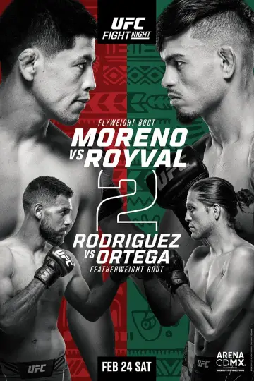 Plakat do filmu "UFC Fight Night 237: Moreno vs. Royval 2" #747450