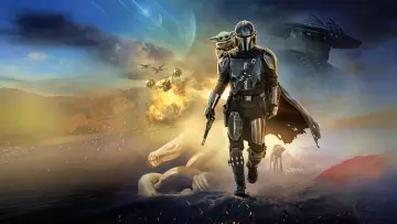 Zasłona do filmu "Star Wars: The Mandalorian and Grogu" #1177548