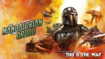 Zasłona do filmu "Gwiezdne wojny: Mandalorian i Grogu" #1177553