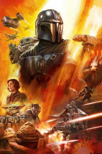 Plakat do filmu "Star Wars: The Mandalorian and Grogu" #1177585