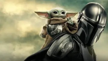 Zasłona do filmu "Gwiezdne wojny: Mandalorian i Grogu" #1625948