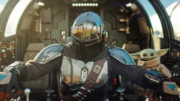 Zasłona do filmu "Gwiezdne wojny: Mandalorian i Grogu" #1625951