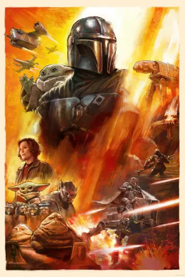 Plakat do filmu "Star Wars: The Mandalorian and Grogu" #726057