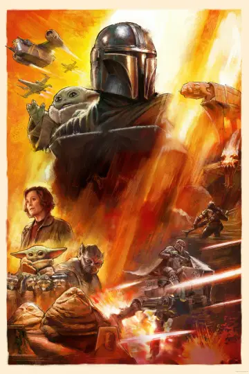 Plakat do filmu "Star Wars: The Mandalorian and Grogu" #726071