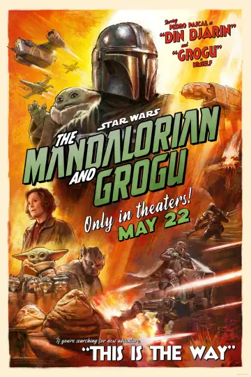 Plakat do filmu "Star Wars: The Mandalorian and Grogu" #726082
