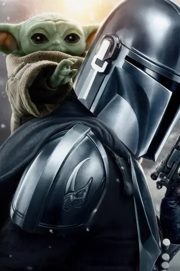 Plakat do filmu "Star Wars: The Mandalorian and Grogu" #778699