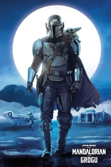 Plakat do filmu "Star Wars: The Mandalorian and Grogu" #797502