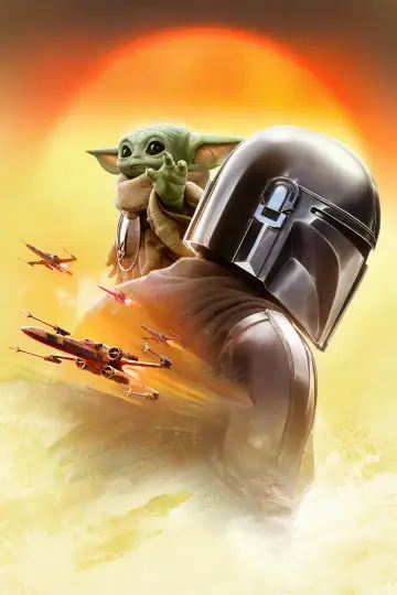 Plakat do filmu "Star Wars: The Mandalorian and Grogu" #813459