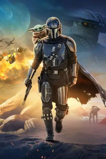Plakat do filmu "Star Wars: The Mandalorian and Grogu" #813501