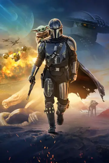 Plakat do filmu "Star Wars: The Mandalorian and Grogu" #813507